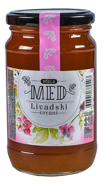 Pcela Med Livadski 500g
