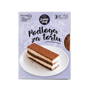 Sweet Chef Kore za tortu tamne 700g