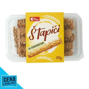 K Plus Stapici sa suncokretom 200g