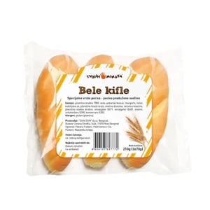 Maxi Bele kifle 3x70g