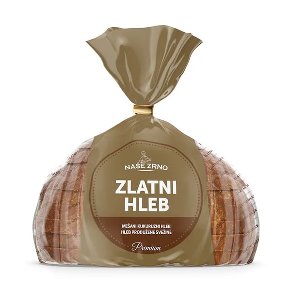 Tvojih 5 Minuta Zlatni kukuruzni hleb 350g