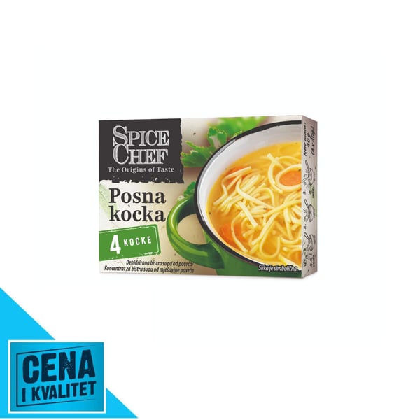 Spice Chef Posna kocka 4x10g