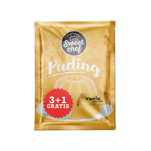 Sweet Chef Puding vanila 3+1 gratis 160g