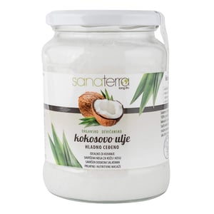 Sanaterra Kokosovo ulje organsko devicansko 560g