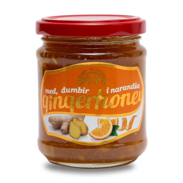 Aza Med Gingerhoney sa djumbirom i narandzom 250g