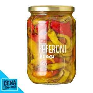 K Plus Feferoni blagi 600g