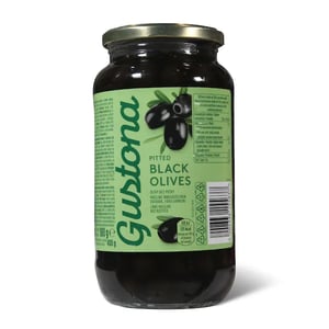 Gustona Crne masline bez kostice 880g