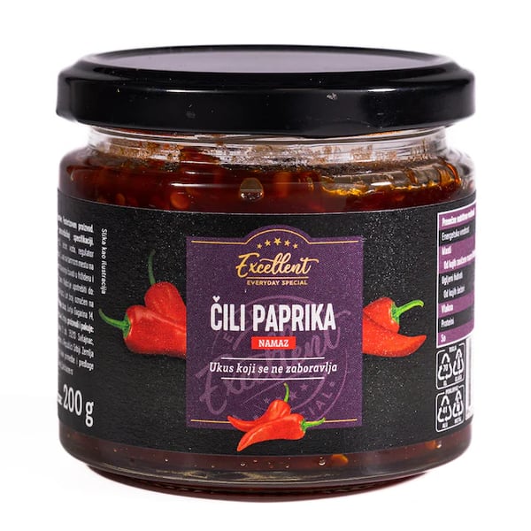 Excellent Namaz cili paprika 200g