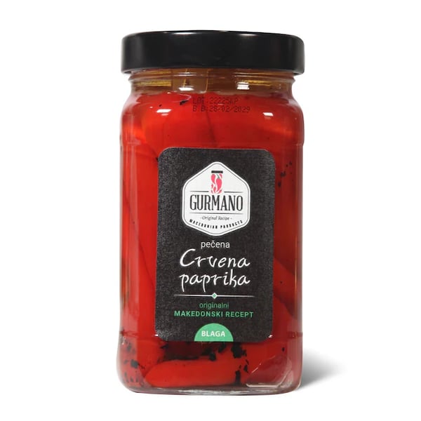 Gurmano Pecena crvena paprika 490g