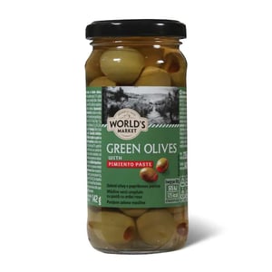 World's Market Masline zelene sa paprika pastom 235g