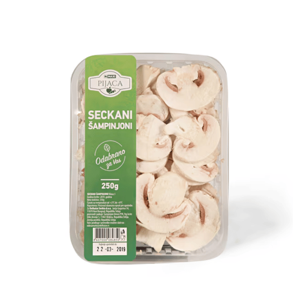 Maxi Sampinjoni seckani 250g