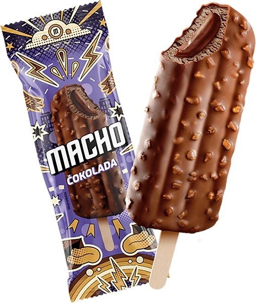 Macho Sladoled čokolada 75ml