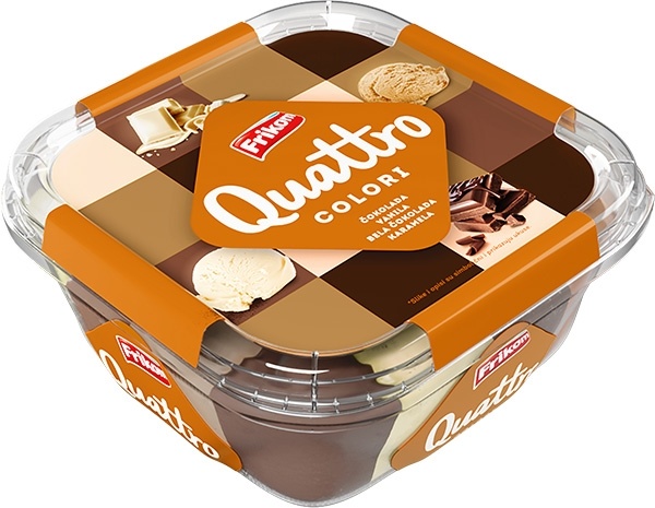 Frikom Sladoled Quattro choco colori 1500ml