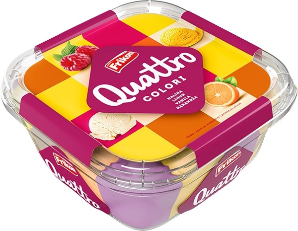 Frikom Sladoled Quattro fruits colori 1500ml
