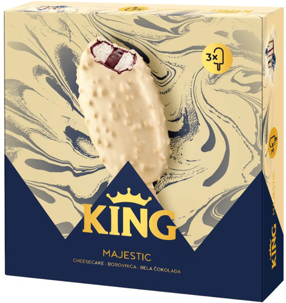 King Sladoled majestic multipack 3x100ml