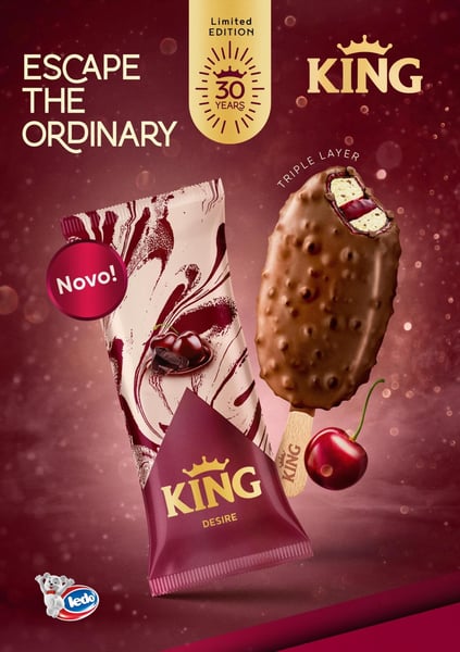 King Sladoled desire multipack 3x100ml