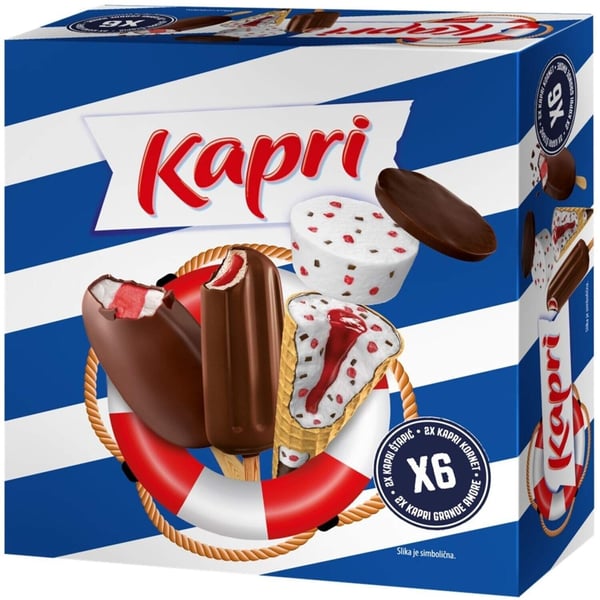 Kapri Sladoled mixbox 6x100ml