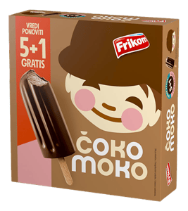 Frikom Sladoled Čoko Moko multipack 6x70ml