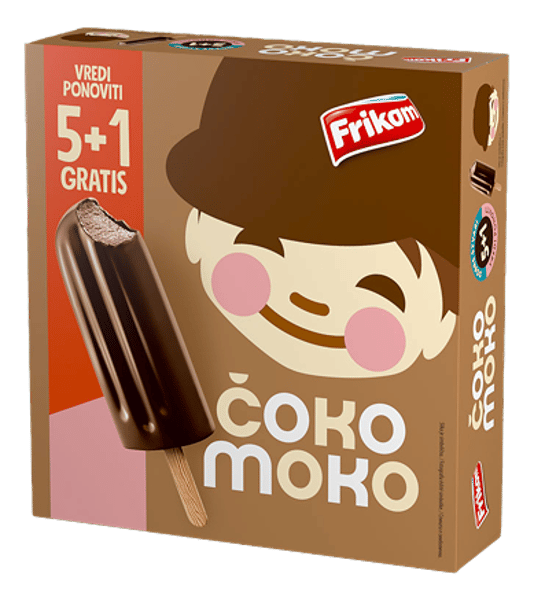 Frikom Sladoled Čoko Moko multipack 6x70ml
