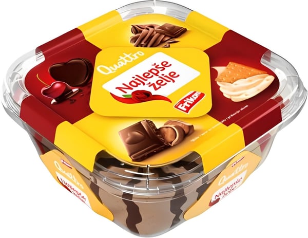 Quattro Sladoled Najlepše želje 1500ml