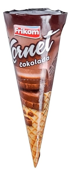 Frikom Sladoled čokolada kornet 70g