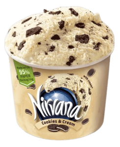 Nirvana Sladoled cookies & cream 150ml