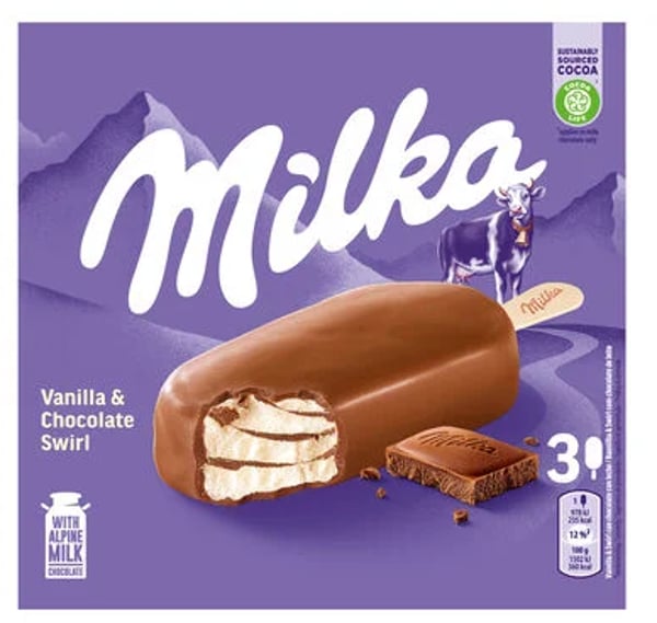 Milka Sladoled štapić multipack 3x90ml