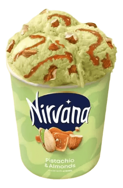 Nirvana Sladoled pistaći i badem 420ml