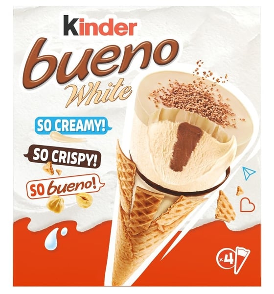 Kinder Bueno Sladoled white 4x62g