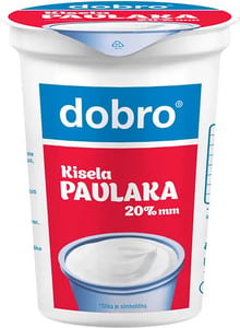 Dobro Kisela pavlaka 20%mm 400g