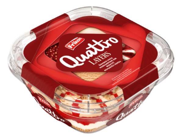 Quattro Sladoled layers cheesecake 800ml