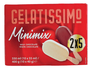 Gelatissimo Sladoled minimix 10x55ml
