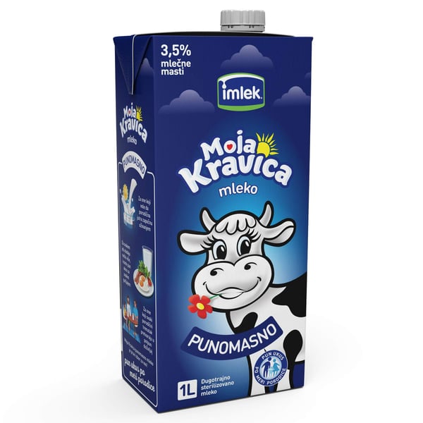 Imlek Moja Kravica punomasno mleko 3.5% 1L TP