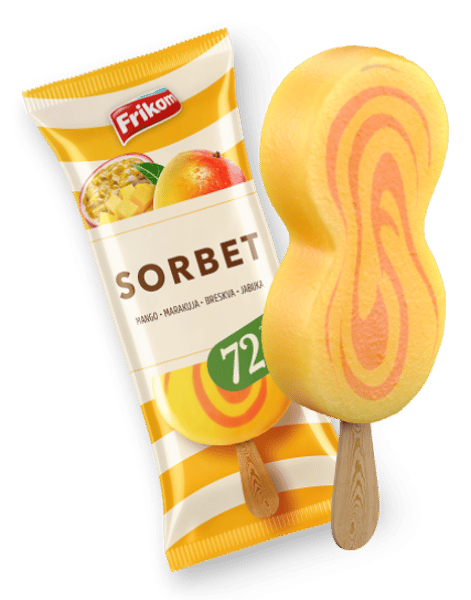 Frikom Sladoled Sorbet mango marakuja 85ml