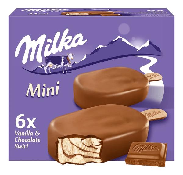 Milka Sladoled mini štapić multipack 6x50ml