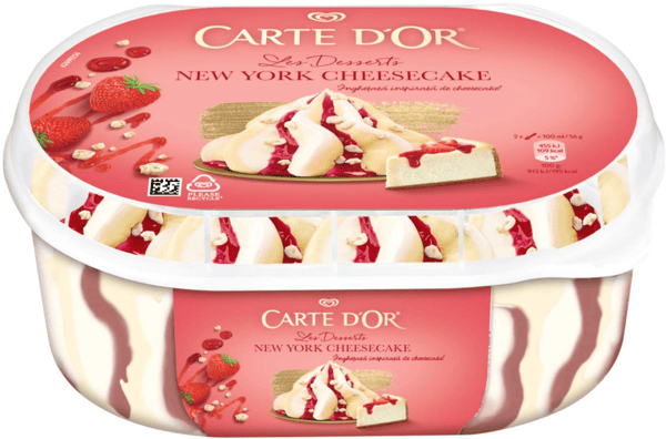 Carte D'Or Sladoled New York cheesecake 825ml