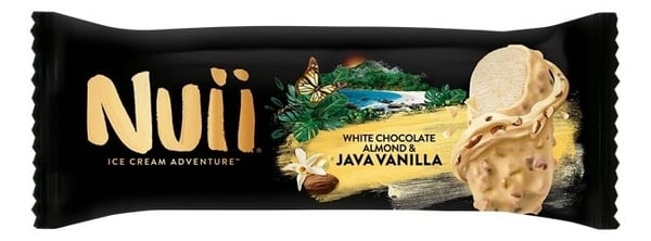 Nuii Sladoled white chocolate & java vanilla 90ml