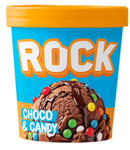 Rock Sladoled choco & candy 450ml
