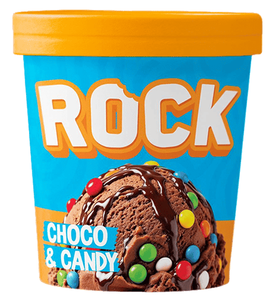 Rock Sladoled choco & candy 450ml