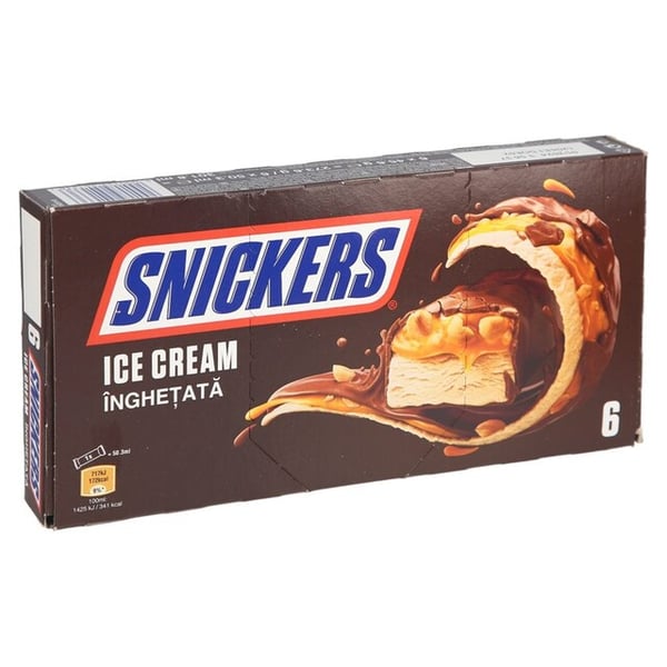 Snickers Sladoled multipak 6x45g