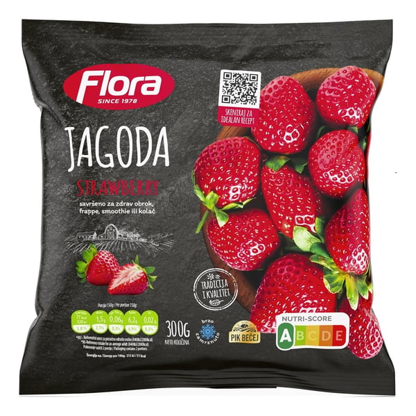 Flora Jagoda 300g
