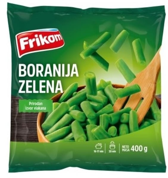 Frikom Boranija zelena 400g