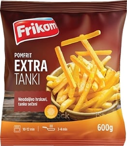 Frikom Pomfrit tanki 600g