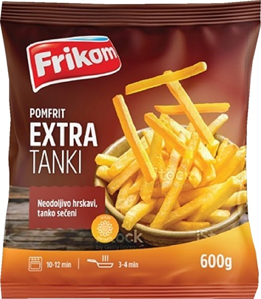 Frikom Pomfrit tanki 600g
