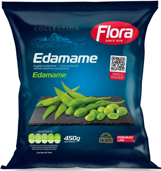 Flora Edamame 450g