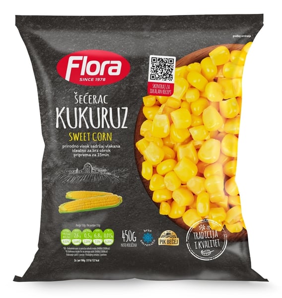 Flora Kukuruz šećerac 400g