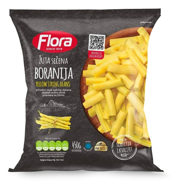 Flora Žuta boranija 400g