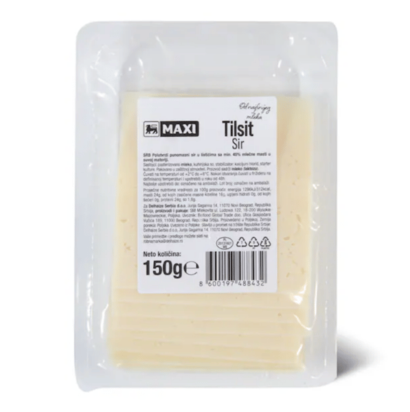 Maxi Tilsit sir slajs 150g