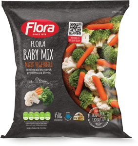 Flora Baby mix povrća 450g