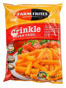 Farm Frites Pomfrit talasasti 750g